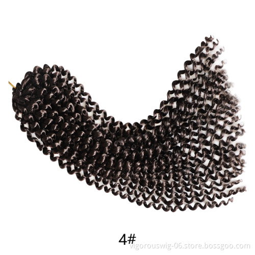 Vigorous Cheap Price Wholesale Marly Extension Deep Wavy Darling Brown Black African Ombre Braiding Hair Synthetic